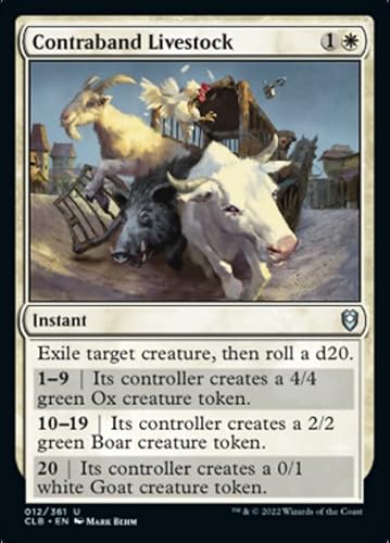 Magic: the Gathering - Contraband Livestock (012) - Battle for Baldur's Gate von Magic The Gathering