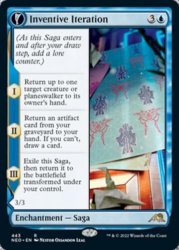 Magic: the Gathering - Inventive Iteration // Living Breakthrough - Inventive Iteration // Living Breakthrough - - Kamigawa: Neon Dynasty Magic: the Gathering - Inventive Iteration // Living Breakthrough - Inventive Iteration // Living Breakthrough - - Kamigawa: Neon Dynasty von Magic The Gathering
