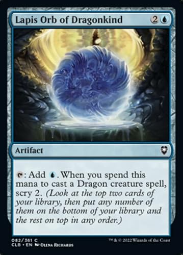 Magic: the Gathering - Lapis Orb of Dragonkind (082) - Battle for Baldur's Gate von Magic The Gathering
