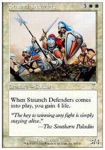 Magic: the Gathering - Staunch Defenders - Seventh Edition - Foil Magic: the Gathering - Staunch Defenders - Seventh Edition - Foil von Magic The Gathering