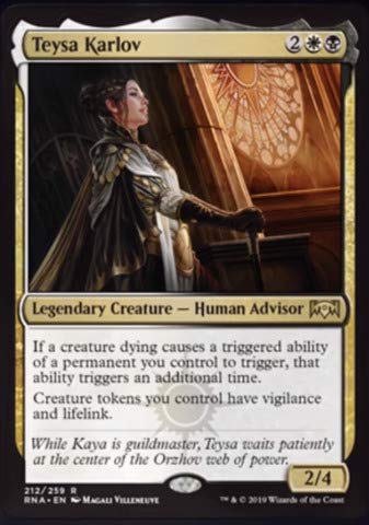 Magic The Gathering - Teysa Karlov - Ravnica Allegiance - 1 Karte Magic The Gathering - Teysa Karlov - Ravnica Allegiance - 1 Karte von Magic The Gathering