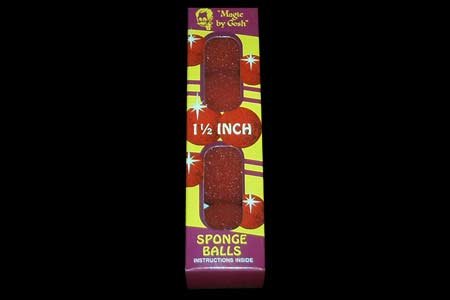 1.5" Reg Sponge Ball Goshman (Red) von Magic By Gosh