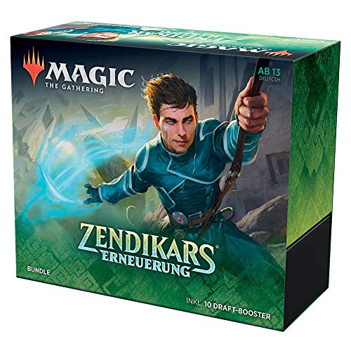 Magic The Gathering C75331000 Magic: The Gathering Zendikars Erneuerung Bundle 10 Draft-Boosterpackungen & Zubehör (Deutsche Version) Magic The Gathering C75331000 Magic: The Gathering Zendikars Erneuerung Bundle 10 Draft-Boosterpackungen & Zubehör (Deutsche Version) von Magic The Gathering