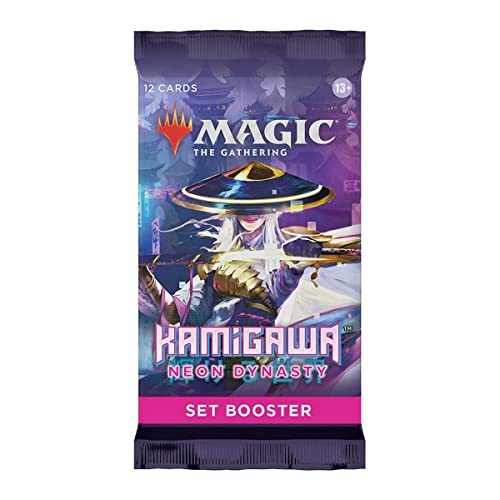 Magic The Gathering C92030001 Kamigawa Neon Dynasty Set Booster Pack, Mehrfarbig von Magic The Gathering