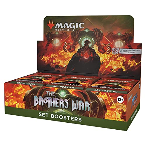 Magic: The Gathering The Brothers’ War Set Booster Box, 30 Packs (Englische Version) von Magic The Gathering