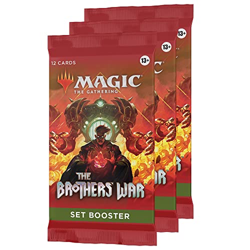 Magic: The Gathering The Brothers’ War Set Booster 3-Pack (Englische Version) von Magic The Gathering