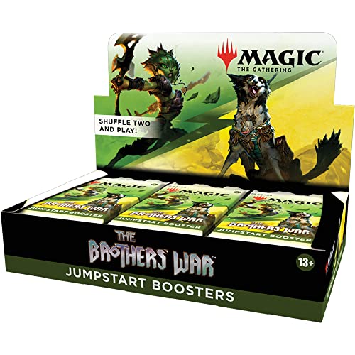 Magic: The Gathering The Brothers’ War Jumpstart Booster Box, 18 Packs (Englische Version) von Magic The Gathering