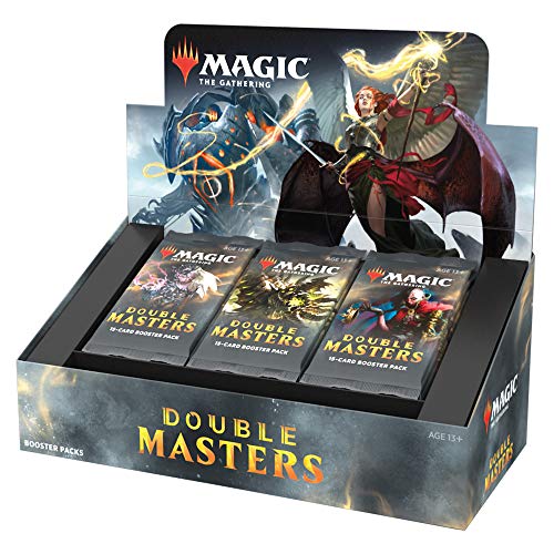 Magic The Gathering Double Masters Booster Box Magic The Gathering TCG - 24 Packungen + Double Box Topper C82630000 von Magic The Gathering