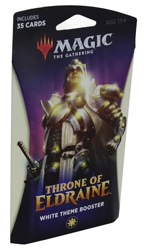 Magic The Gathering MTG-ELD-TBD-EN Throne of Eldraine Themen-Booster-Pack (zufällige Farbauswahl) von Magic The Gathering