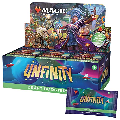 Magic the Gathering Unfinity-Draft Display, 36 Booster & Box-Topper (Englische Version) von Magic The Gathering