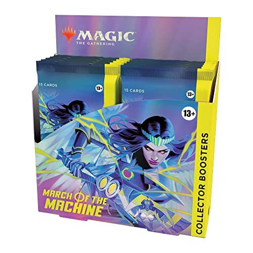 Magic: The Gathering March of the Machine Collector Booster Box, 12 Packs (Englische Version), Multifarben von Magic The Gathering