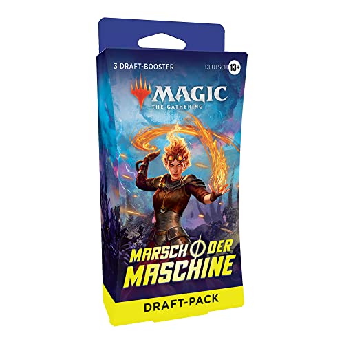 Magic: The Gathering Marsch der Maschine 3-Booster-Draft-Pack (Deutsche Version) von Magic The Gathering