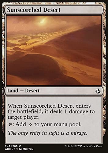 MTG Magic: The Gathering - Sunscorched Desert (249) Amonkhet AKH von Magic: The Gathering Singles