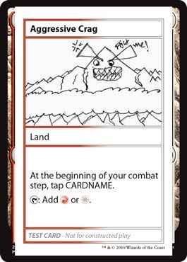 Magic: The Gathering - Aggressive Crag - Mystery Booster von Magic: The Gathering Singles