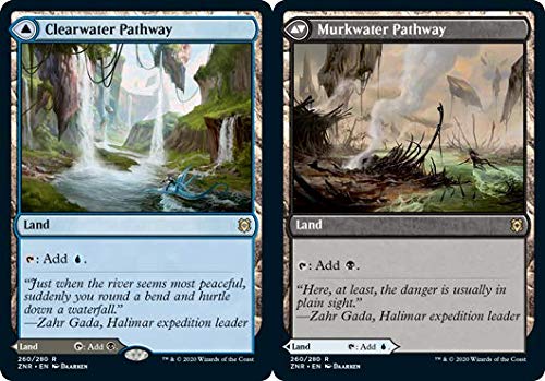 Magic: The Gathering - Clearwater Pathway // Murkwater Pathway - Foil - Zendikar Rising von Magic: The Gathering Singles