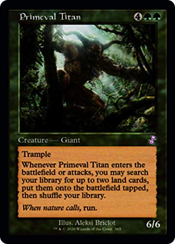 Magic: The Gathering - Primeval Titan - Time Spiral Remastered Magic: The Gathering - Primeval Titan - Time Spiral Remastered von Magic: The Gathering Singles