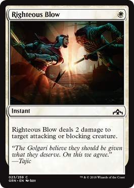 Magic: The Gathering - Righteous Blow - Guilds of Ravnica - Common von Magic: The Gathering Singles