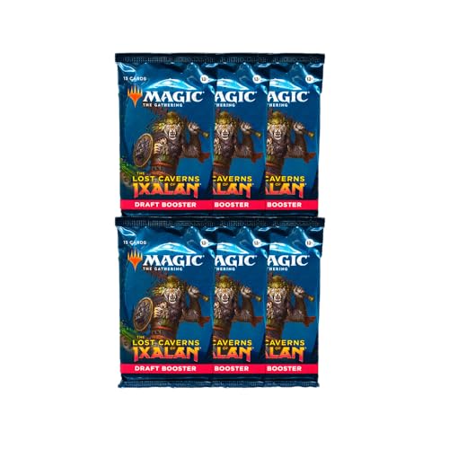 6 Packs MTG Draft Booster Pack Lot MTG Lost Caverns of Ixalan 6 Packs MTG Draft Booster Pack Lot MTG Lost Caverns of Ixalan von Magic: The Gathering