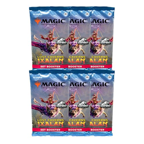 6 Packs MTG Set Booster Pack Lot MTG Lost Caverns of Ixalan von Magic: The Gathering