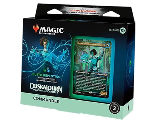 Duskmourn Commander Deck - Das Haus der Schrecken von Magic: The Gathering - Plötzlicher Sust! Duskmourn Commander Deck - Das Haus der Schrecken von Magic: The Gathering - Plötzlicher Sust! von Magic: The Gathering