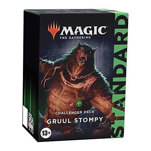 Magic The Gatherin The Gathering Challenger Deck 2022 – Gruul-Stampfer (Rot-Grün) - Englische Version, C99930000 von Magic: The Gathering