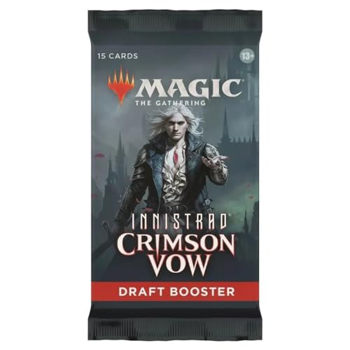 Magic The Gathering - Innistrad Crimson Vow Draft Booster Packet Multicoloured C90600000 von Magic: The Gathering