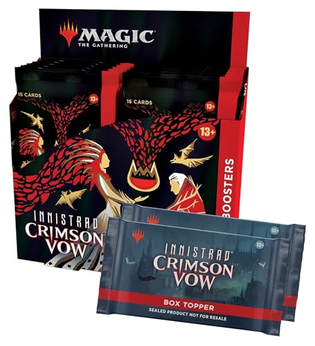 Magic The Gathering - Innistrad: Crimson Vow Collector Booster Display (12 Packs) - EN von Magic: The Gathering