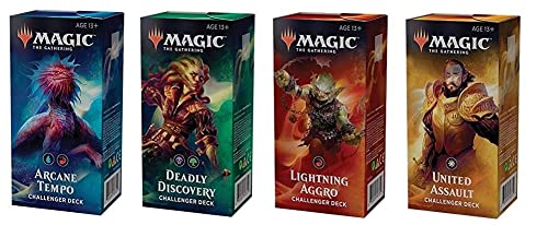 Magic The Gathering MTG 2019 Challenger Set of All 4 Decks von Magic: The Gathering