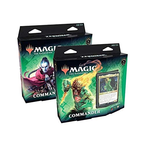 Magic The Gathering - MTG Zendikar Rising 1 Commander Deck zufällig ausgewählte französische Sammelkartenspiel Magic The Gathering - MTG Zendikar Rising 1 Commander Deck zufällig ausgewählte französische Sammelkartenspiel von Magic: The Gathering