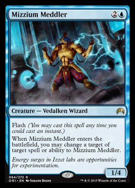 Magic The Gathering - Mizzium Meddler (064/272) - Origins - Foil von Magic: The Gathering