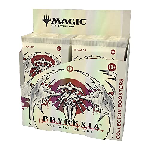 Magic The Gathering Phyrexia: All Will Be One Collector Booster Box | 12 Packs (180 Magic Cards) von Magic: The Gathering