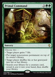 Magic The Gathering - Sammelkarte: Primal Command (020/080) - Duel Decks: Zendikar vs. Eldrazi (1 Stück) von Magic: The Gathering
