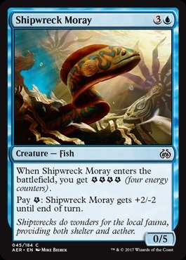 Magic The Gathering - Shipwreck Moray (043/184) - Aether Revolt - Foil von Magic: The Gathering