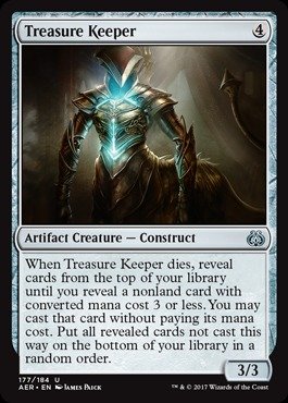Magic The Gathering - Treasure Keeper (177/184) - Aether Revolt - Foil von Magic: The Gathering