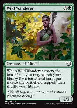 Magic The Gathering - Wild Wanderer (173/264) - Kaladesh - Foil von Magic: The Gathering