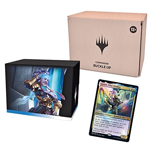 Magic The Gathering: Kamigawa Neon Dynasty Commander Deck – Buckle Up, Minimal Packaging Version (Englische Version) von Magic: The Gathering