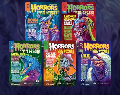 Magic the Gathering Secret Lair Monstrous Magazines Foil Edition Magic the Gathering Secret Lair Monstrous Magazines Foil Edition von Magic: The Gathering