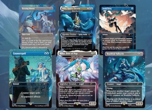 Magic the Gathering Secret Lair x Hatsune Miku: Winter Diva English Edition (Foil) von Magic: The Gathering