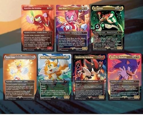 Magic the Gathering Secret Lair x Sonic The Hedgehog: Friends & Foes - Non-Foil Edition von Magic: The Gathering