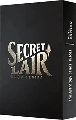 Magic the Gathering Secret Lair: Astrology Lands (Pisces) - Foil - von Magic: The Gathering