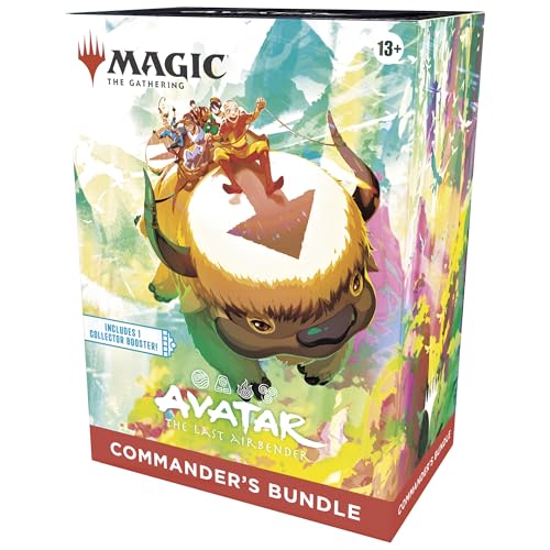 Magic: The Gathering | Avatar – Der Herr der Elemente Commander’s Bundle | Kartenspiel ab 13 (Englische Version) von Magic: The Gathering
