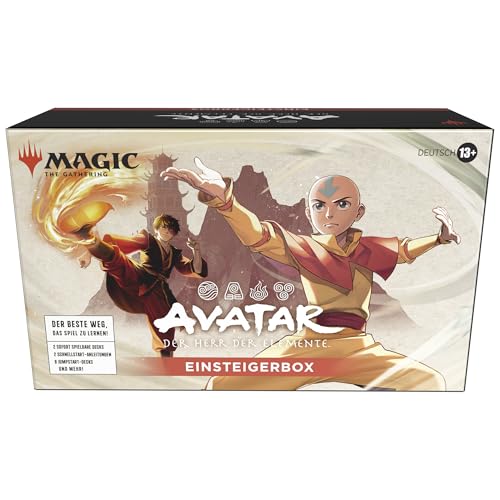 Magic: The Gathering | Avatar – Der Herr der Elemente Einsteigerbox | Kartenspiel für 2 Personen ab 13 (Deutsche Version) von Magic: The Gathering