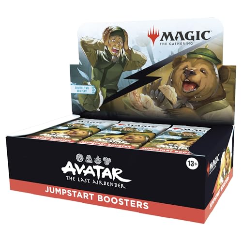Magic: The Gathering | Avatar – Der Herr der Elemente Jumpstart-Booster-Display | Kartenspiel für 2 Personen ab 13 (Englische Version) von Magic: The Gathering