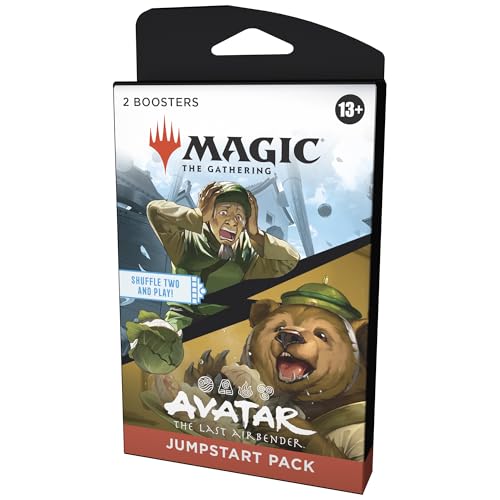 Magic: The Gathering | Avatar – Der Herr der Elemente Jumpstart-Booster | Kartenspiel für 2 Personen ab 13 (Englische Version) von Magic: The Gathering
