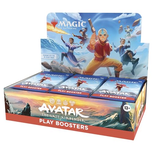 Magic: The Gathering | Avatar – Der Herr der Elemente Play-Booster-Display | Sammelkartenspiel ab 13 (Englische Version) von Magic: The Gathering