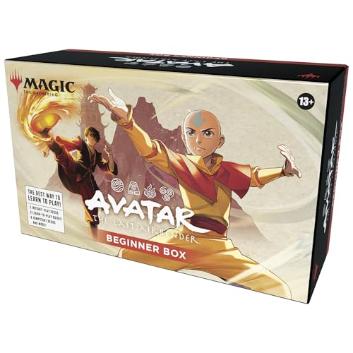 Magic: The Gathering | Avatar: The Last Airbender Beginner Box | Kartenspiel für 2 Personen ab 13 (Englische Version) von Magic: The Gathering