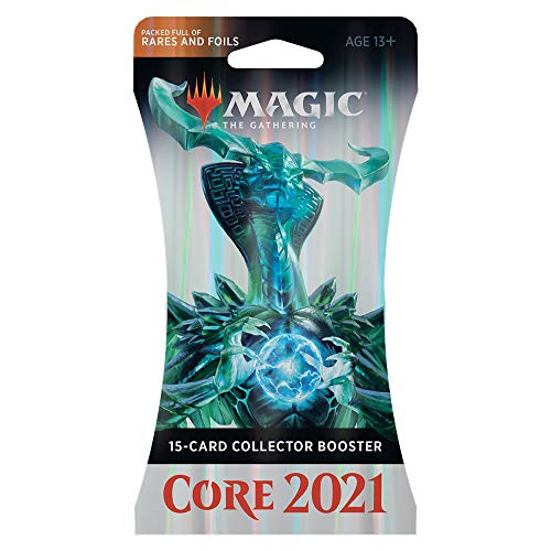 Magic: The Gathering Core Set 2021 (M21) Collector Booster | 15 Cards | Min. 4 Rares Per Pack von Magic: The Gathering