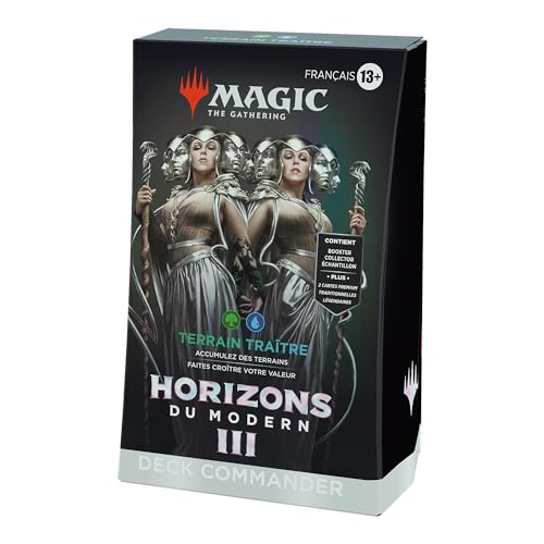 Magic: The Gathering Deck Commander Horizons du Modern 3 – Verräterisches Terrain (französische Version) von Magic: The Gathering