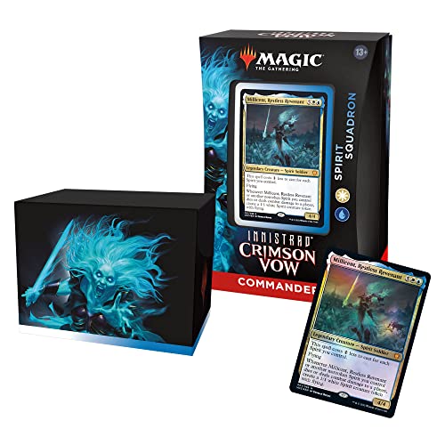 Magic: The Gathering Innistrad: Crimson Vow Commander Deck – Spirit Squadron (White-Blue) von Magic: The Gathering