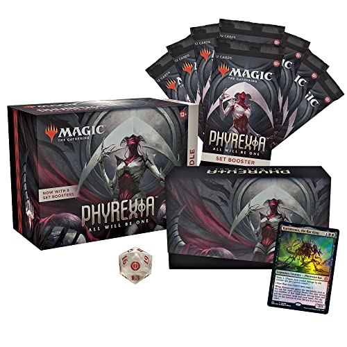 Magic: The Gathering Phyrexia: All Will Be One Bundle, 8 Set Boosters & Accessories (Englische Version) von Magic: The Gathering